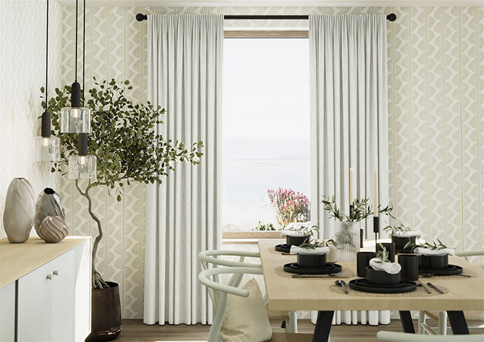 Culross (Blackout), Speckled White - Made to Measure Curtains - Image 3